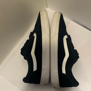 Vans Women's Black and White Sneakers